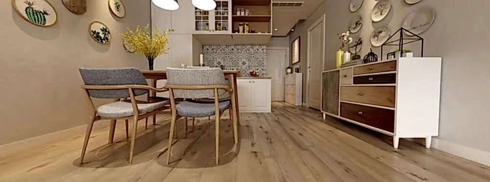 Authentic Kaschmir Meşe Plank SPC Parke