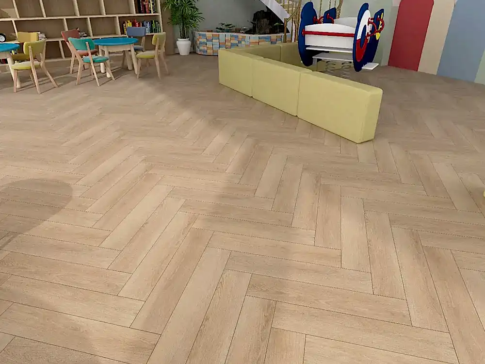 Desert Meşe Balıksırtı SPC Parke